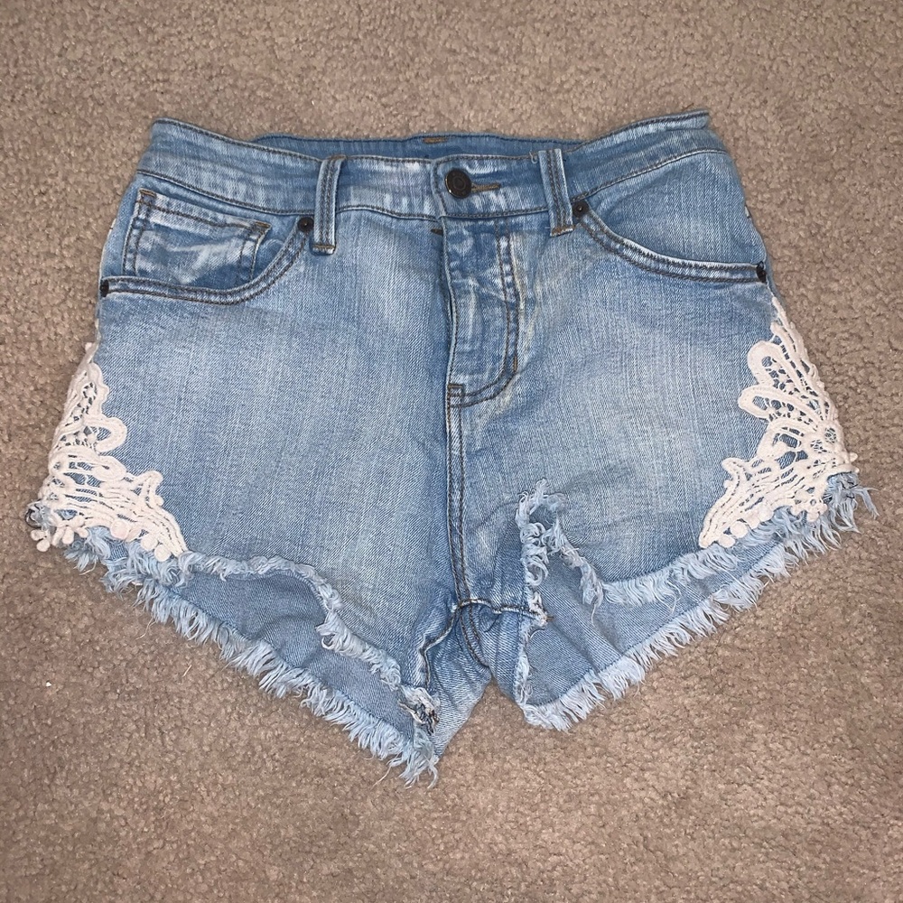 jean shorts